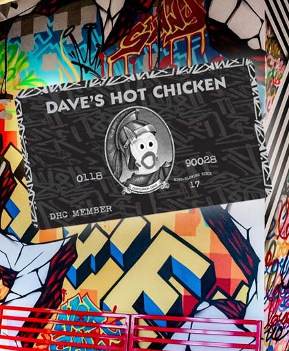 Dave's Hot Chicken Gift Cards