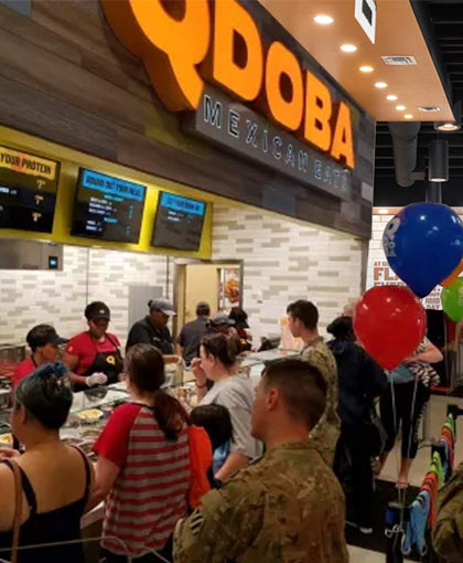 QDOBA Fundraising In-Restaurant Event