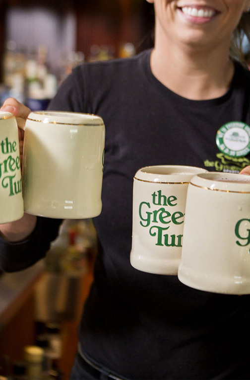 The Greene Turtle Server Background - Mug Club